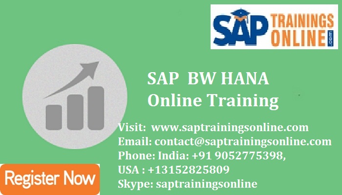 Live SAP BW on HANA Online Training With Real Time Project by Experts